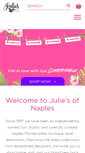 Mobile Screenshot of juliesofnaples.com